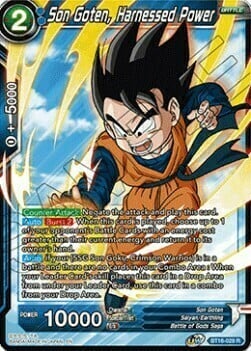 Son Goten, Harnessed Power Card Front