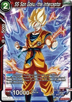 SS Son Goku, the Interceptor Frente