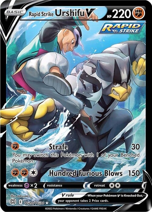Rapid Strike Urshifu V Card Front