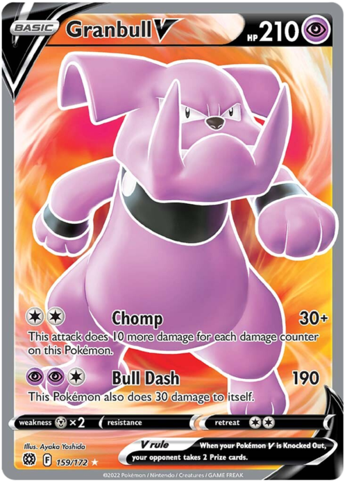 Granbull V [Chomp | Bull Dash] Card Front