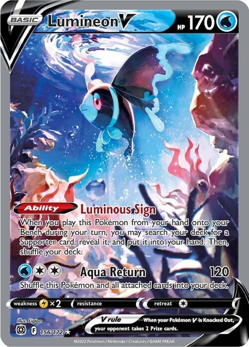 Lumineon V Card Front