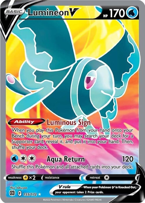 Lumineon V Card Front