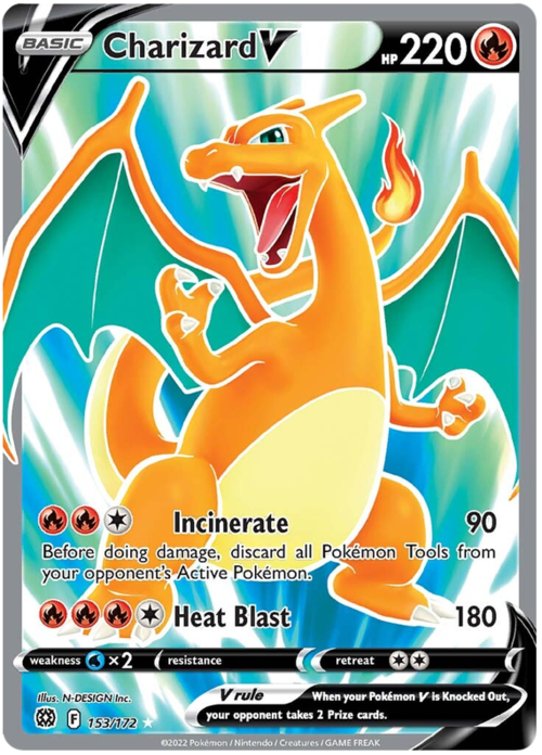 Charizard V Card Front