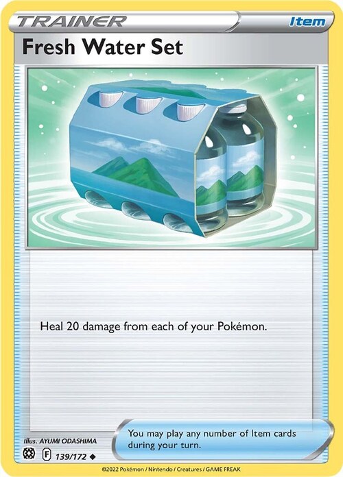 Fresh Water Set Card Front