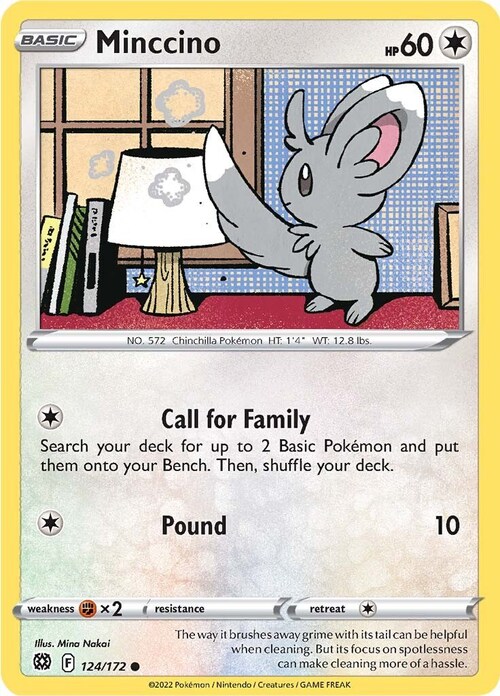 Minccino Card Front