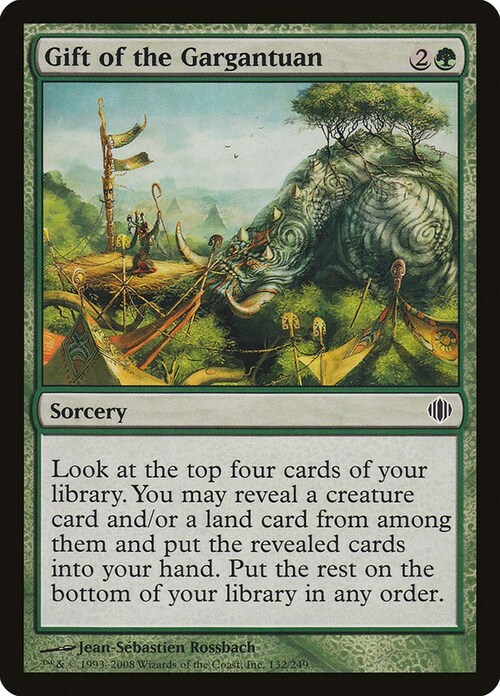Dono del Mastodonte Card Front