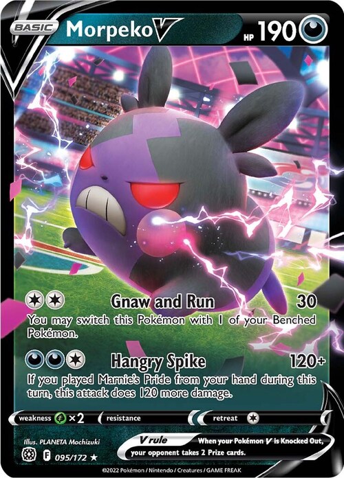 Morpeko V Card Front
