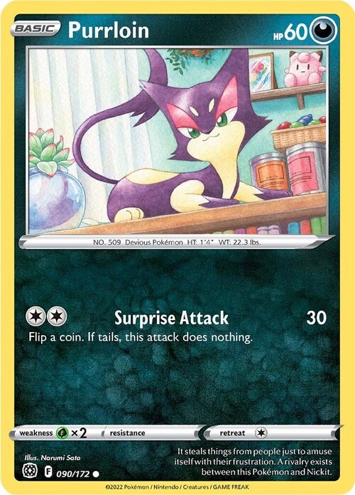 Purrloin Card Front