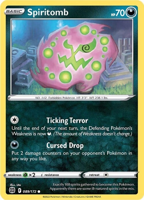 Spiritomb Card Front