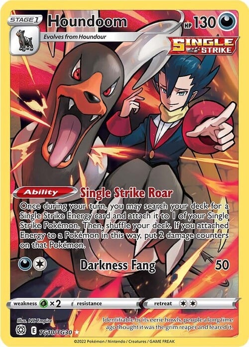 Houndoom Card Front