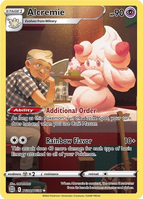 Alcremie Card Front