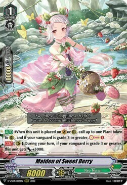 Maiden of Sweet Berry [V Format] Card Front