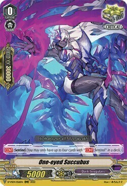 One-eyed Succubus [V Format] Card Front