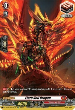 Flare Veil Dragon [D Format] Card Front