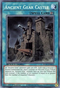 Ancient Gear Castle Card Front