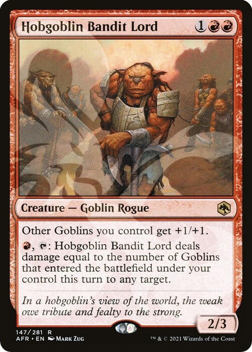 Hobgoblin Signore dei Banditi Card Front