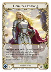 All versions from all sets for Dorinthea Ironsong | CardTrader