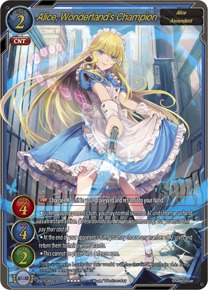 Alice, Wonderland's Champion Gb02: Onslaught Of The Eldritch Gods 