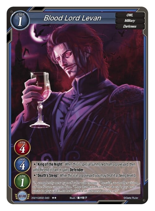 Blood Lord Levan Card Front