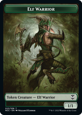 Elf Warrior // Wurm Frente