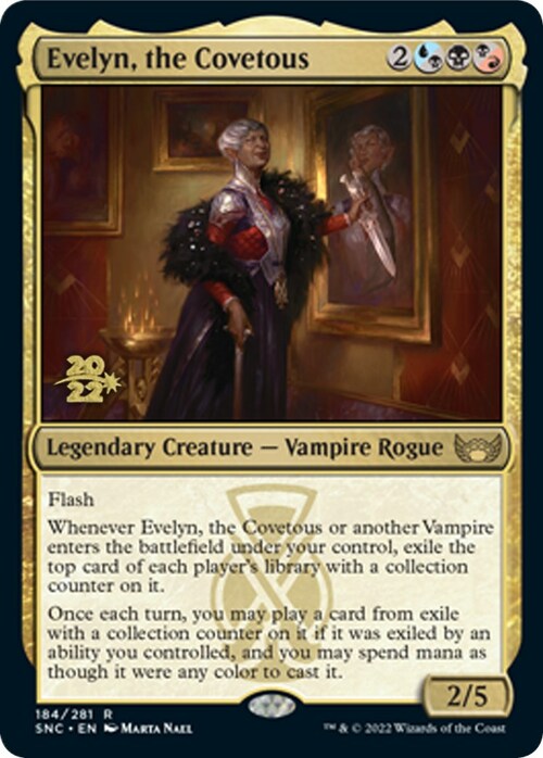 Evelyn, the Covetous Card Front