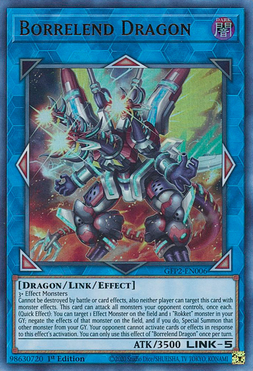 Borrelend Dragon Card Front