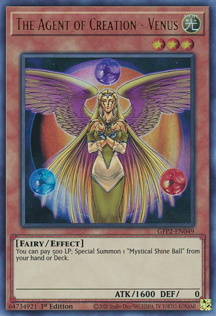 The Agent Of Creation Venus Ghosts From The Past The Nd Haunting Yu Gi Oh Cardtrader