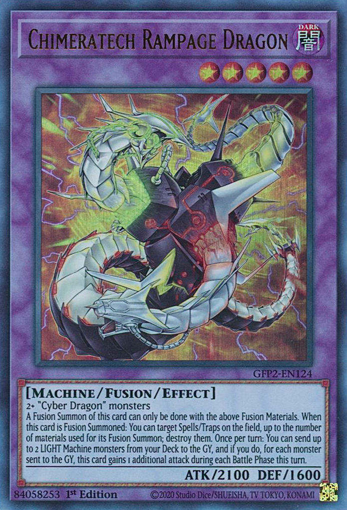 Chimeratech Rampage Dragon Ghosts From The Past The Nd Haunting Yu Gi Oh CardTrader