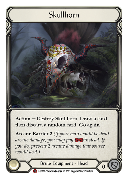 Skullhorn Card Front