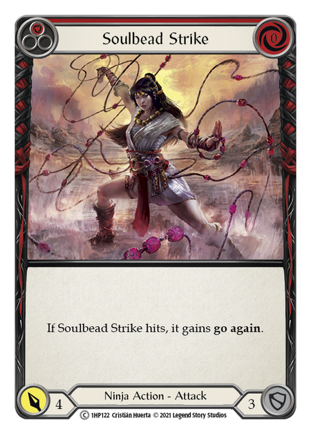 Soulbead Strike - Red Card Front
