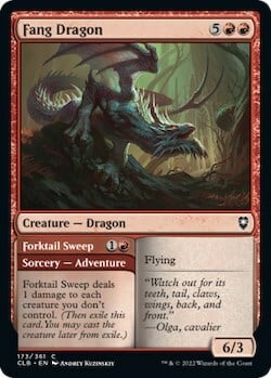 Fang Dragon Card Front
