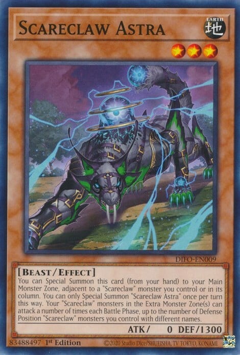Scareclaw Astra Card Front