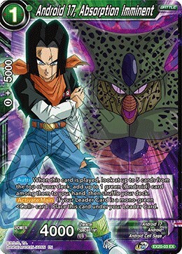 Android 17, Absorption Imminent Frente