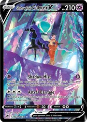 Calyrex Cavaliere Spettrale V [Shadow Mist | Astral Barrage]