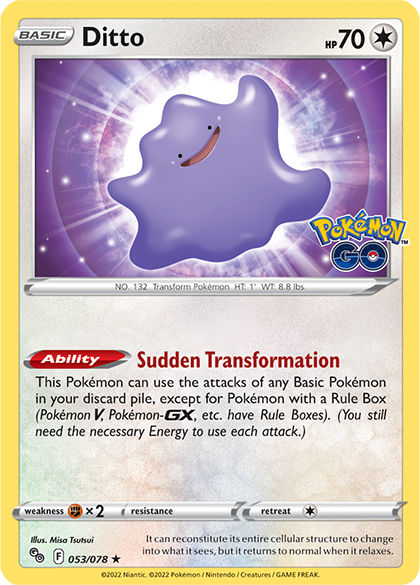 ditto pokemon card - Google Search  Pokemon cards, Pokemon ditto, Cool pokemon  cards