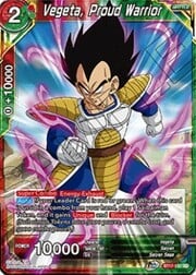 Vegeta, Proud Warrior