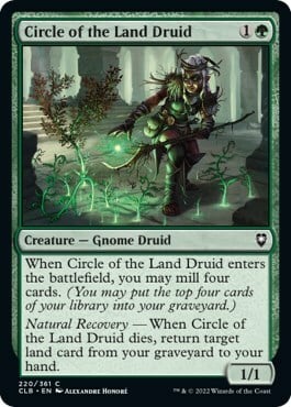 Circle of the Land Druid Card Front