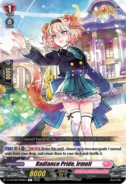 Radiance Pride, Irmeli [D Format] Card Front