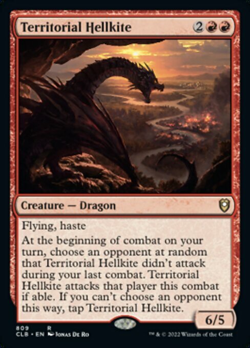 Nibbio Infernale Territoriale Card Front
