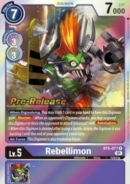Rebellimon Card Front