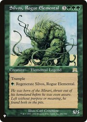 Silvos, elemental solitario