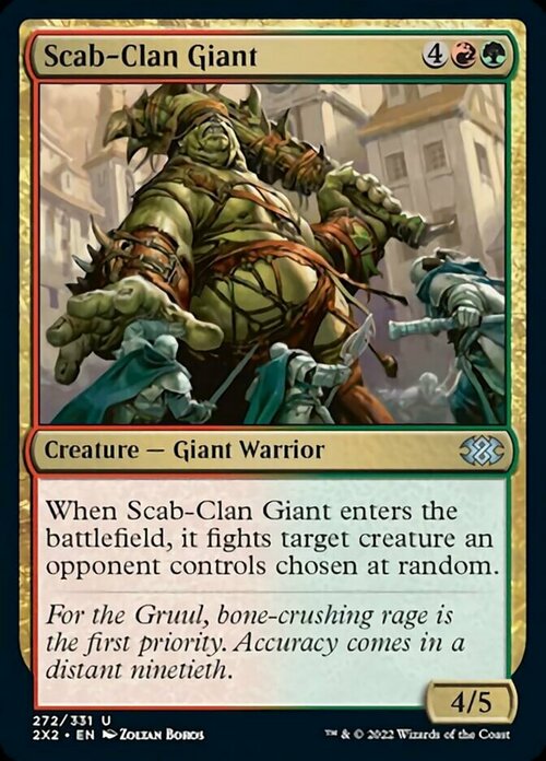Gigante del Clan Scab Card Front