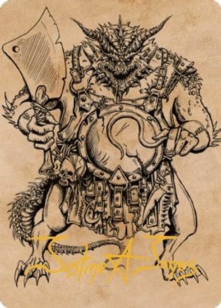 Art Series: Thrakkus the Butcher Card Front