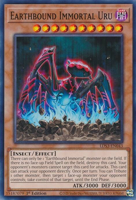 Earthbound Immortal Uru Card Front