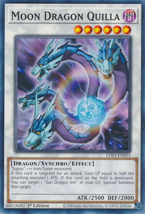 Moon Dragon Quilla Card Front