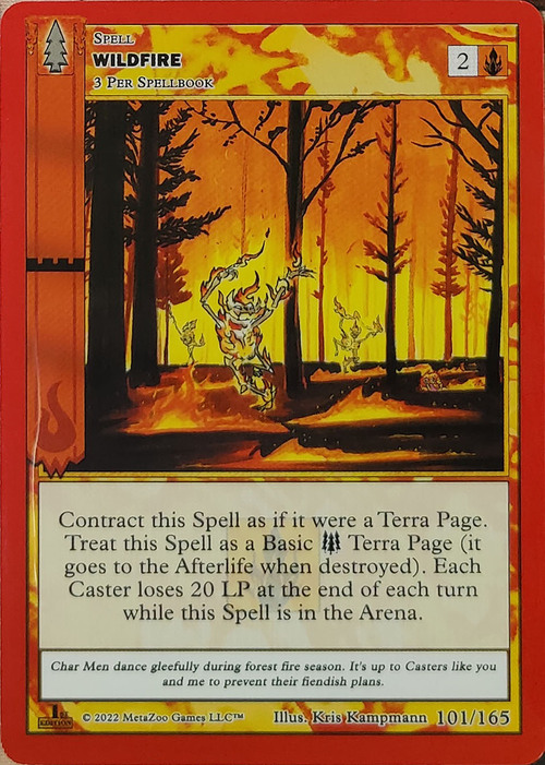 Wildfire Card Front