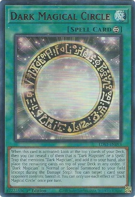 Circolo Magico Nero Card Front