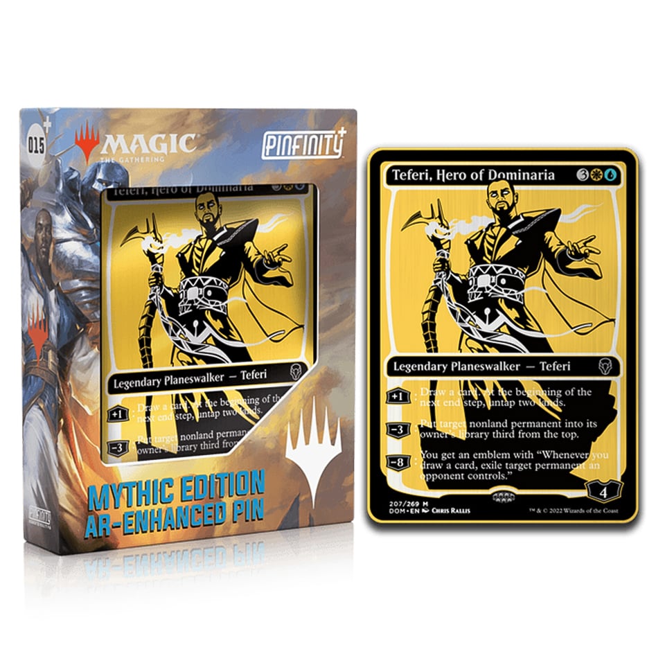 Mythic Edition: "Teferi, Hero of Dominaria" AR Pin