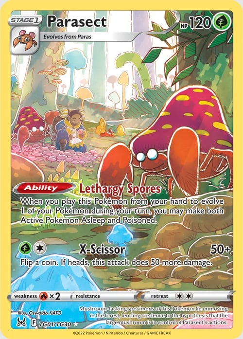Pokemon TCG Lost Origin TG09/TG30 Spiritomb Card –
