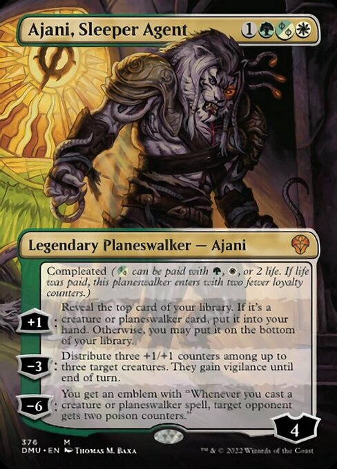 Ajani, Agente Dormiente Dominaria United Collectors | Magic | CardTrader